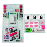 Rc10 Bk Decal Sheet
