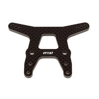 RC10T6.4 FRONT SHOCK TOWER, GULL WING, CARBON FIBER