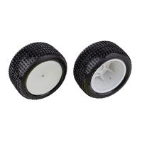 Rb10 Rtr Rear Wheels And Tires, Mounted