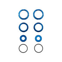 Dc10 Shock Collars, Bottom Caps, And Cap Retainers