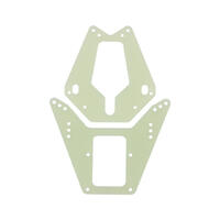 RC10GT SHOCK TOWER SET NATURAL