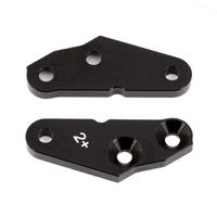 Rc8B3 Steering Block Arms, +2 Deg., Aluminum