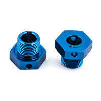 RC8B3 WHEEL HEXES, +1 MM WIDE