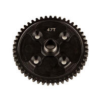 RC8B4 SPUR GEAR, 47T MOD 1, METAL