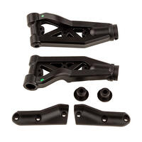 RC8B4 FRONT SUSPENSION ARMS, SOFT