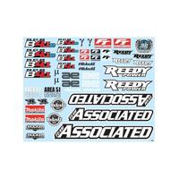 RC8B4.1/RC8B4.1E DECAL SHEET