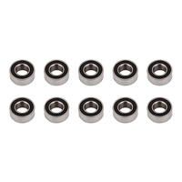 CLUTCH BEARINGS, 5X10X4MM, RUBBER SEALED