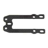 Rc10F6 Front Top Plate, Forward Servo, Carbon Fiber
