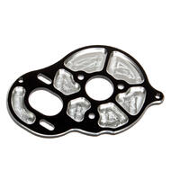 Ft Front Motor Plate, Black, 3 Gear