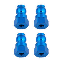 SHOCK BUSHINGS, 12 MM, BLUE ALUMINUM