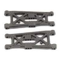Rc10B6 Ft Front Suspension Arms, Flat, Carbon Fiber