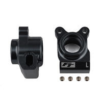Rc10B6.2 Ft Rear Hubs, Black Aluminum