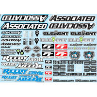 AE BRANDING DECAL SHEET