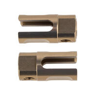 RC10B74.2 FT CENTER DOGBONE OUTDRIVES, ALUMINUM