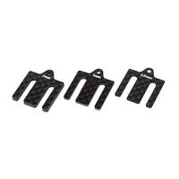 RC10B7 FT FRONT BULKHEAD SHIMS, CARBON FIBER
