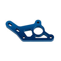 RC10B7 MOTOR MOUNT, BLUE ALUMINUM