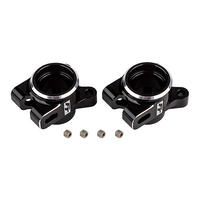 RC10B7 FT REAR HUB SET, BLACK