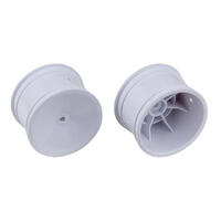 2WD/4WD REAR WHEELS, 2.2 IN, 12 MM HEX, WHITE