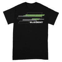 ELEMENT RC RHOMBUS T-SHIRT, BLACK, M
