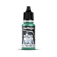 Vallejo Model Colour #074 - Light Emerald - 18 Ml Matt Acrylic Paint