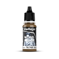 Vallejo Model Colour #148 - Mustard Brown - 18 Ml Matt Acrylic Paint