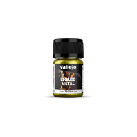 Vallejo Liquid Gold Gold - 35 Ml Alcohol-Based Metallic Paint