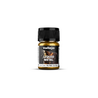 Vallejo Liquid Gold Rich Gold - 35 Ml Alcohol-Based Metallic Paint