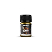 Vallejo Liquid Gold Green Gold - 35 Ml Alcohol-Based Metallic Paint