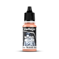 Vallejo Model Colour #007 - Salmon Rose - 18 Ml Matt Acrylic Paint