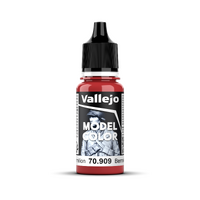 Vallejo Model Colour #032 - Vermilion - 18 Ml Matt Acrylic Paint