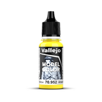 Vallejo Model Colour #025 - Lemon Yellow - 18 Ml Matt Acrylic Paint