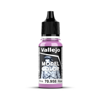 Vallejo Model Colour #043 - Pink - 18 Ml Matt Acrylic Paint