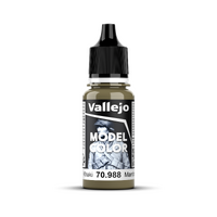Vallejo Model Colour #114 - Khaki - 18 Ml Matt Acrylic Paint