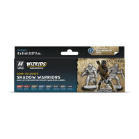 Vallejo Wizkids Premium Set: Shadow Warriors Acrylic Paint Set (8 Colour Set) [80253]
