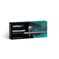 Innovator By Vallejo - Gravity System - 2 In 1 (0.2 & 0.3) Precision Airbrush
