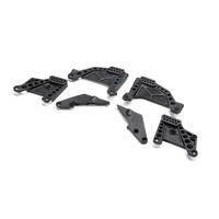Axial FR/R Shock Towers with Supports, SCX10 III Coyote