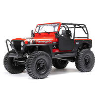 Axial SCX10 III Jeep CJ-7 Rock Crawler Version 2 RTR, Red