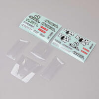 Axial Clear Body Panel Set, Capra Utb18