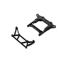 AXIAL REAR CHASSIS BRACE/BUMPER BODY MOUNT, SCX10 III
