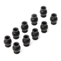 AXIAL STAINLESS PIVOT BALL, 3X6.8X9.5MM, 10PCS, RBX10