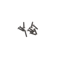 AXIAL M2.5 X 12MM, FLAT HEAD SCREW, 10PCS
