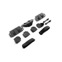 AXIAL BATTERY TRAYS AND STRAPS SET, SCX6