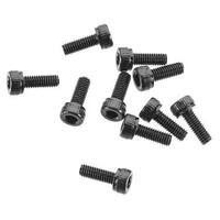 Axial Cap Head Screw M3X8Mm Black Oxide (10), Axa084