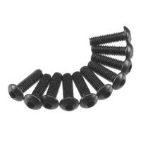 Axial Hex Socket Button Head Screw M3X10Mm Black (10), Axa115