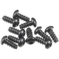 AXIAL HEX SOCKET TAPP BUTTON HEAD SCREW M2.6X6MM BLACK (10), AXA0422