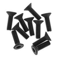Axial Hex Socket Flat Head Screw, 3X10Mm, 10 Pieces, Ax31120