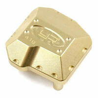 YEAH RACING BRASS SCX10 III HIGH MASS 41G DIFFERENTIAL COVER 1PC - AXSC-022