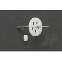 ARES AZS1362 PROPELLER/GEARBOX SHAFT WITH GEAR: TAYLORCRAFT 130