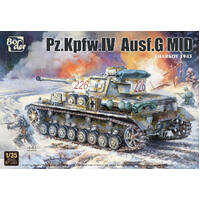BORDER MODEL 1/35 PZ.KPFW. IV AUSF. G MID "KHARKOV 1943" PLASTIC MODEL KIT