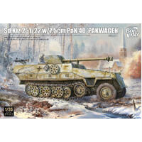 Border Model 1/35 Sd.Kfz.251/22 W 7.5Cm Pak 40 "Pakwagen" Plastic Model Kit